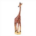 Wooden Giraffe Figurine