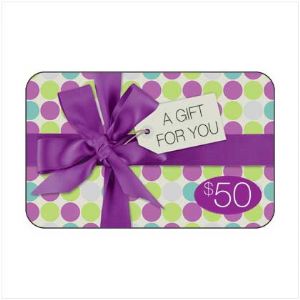 C$50.00 Gift Card - Click To Enlarge