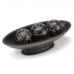 CEbony Decorative Ball Tray - Click To Enlarge