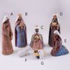 C7 Pc. Black Nativity Set - Click To Enlarge