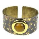 Cougar & Tigers Eye cuff bracelet