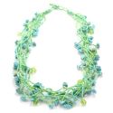 CHUNKY STONE NECKLACE - SEAFOAM GREENS